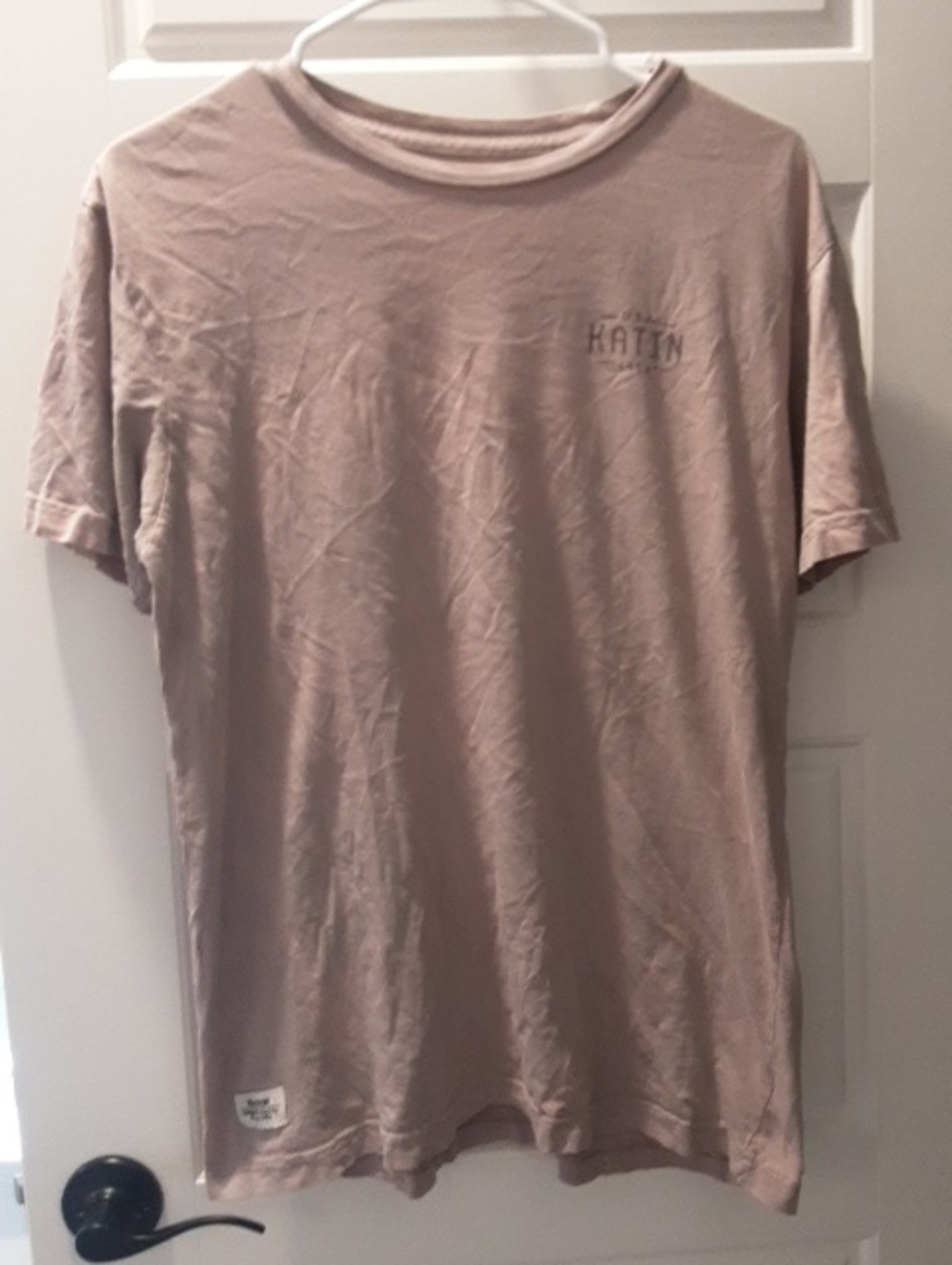Katin Men's Short-Sleeve Crew Tee in Dusty Mauve